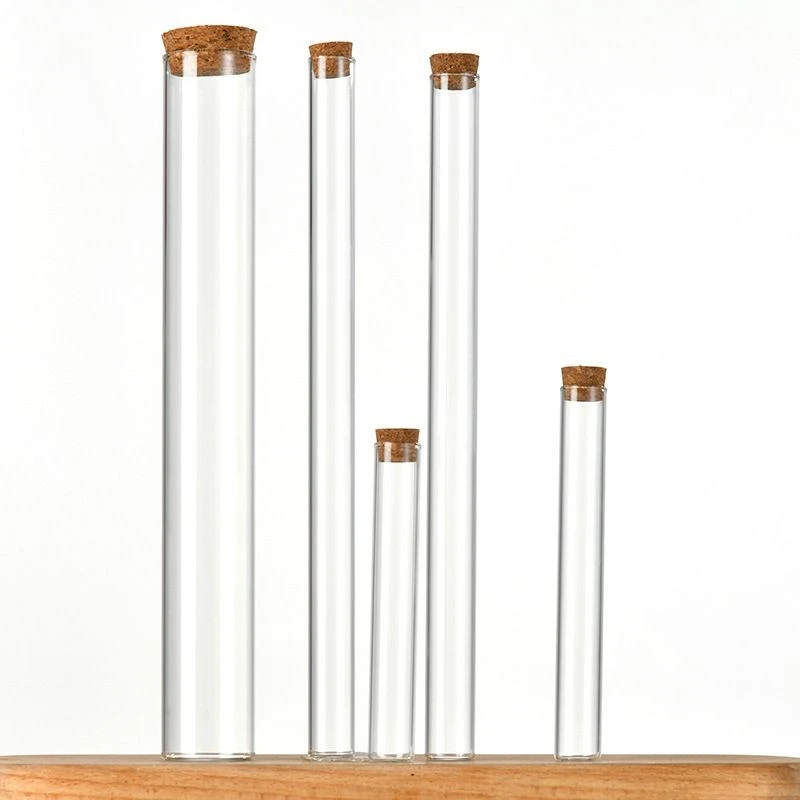 Glass Test Tube With Cork Stopper factory
